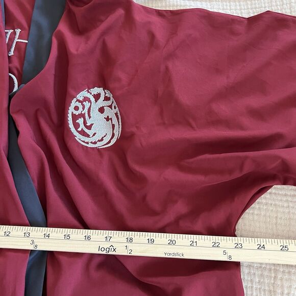 Game of Thrones Mother of Dragon Sleep Robe Women XL/2XL Red Daenerys Targaryen - Picture 9 of 13